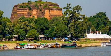 mingun half day tour by boat 5